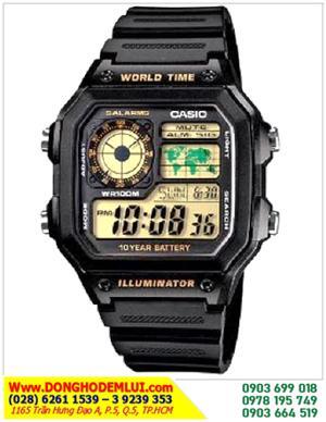 Đồng hồ nam Casio AE-1200WH - màu 1BVDF, 1AVDF