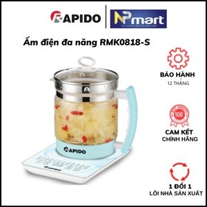 Ấm điện đa năng Rapido RMK0818-s