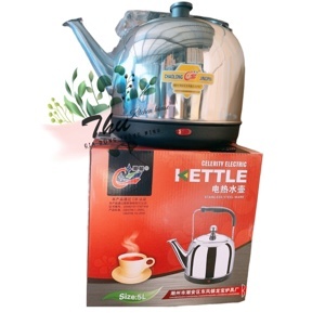 Ấm đun nước báo còi inox cao cấp Kettle 5L