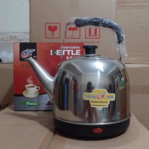 Ấm đun nước báo còi inox cao cấp Kettle 4L