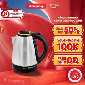 Ấm đun nước siêu tốc Điện Quang ĐQ EKT06 1518 BL