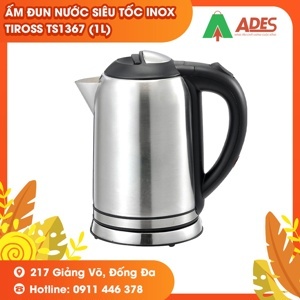 Ấm đun nước siêu tốc Tiross TS1367 - 1L