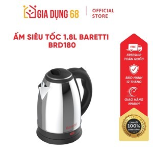 Ấm đun siêu tốc 1.8L Baretti BRD180