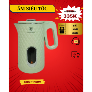 Ấm đun siêu tốc 1.8L Kaisavilla JD-8128