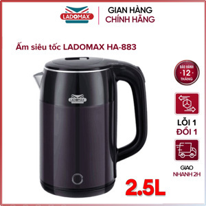 Ấm đun siêu tốc 2.5L Ladomax Ha-883