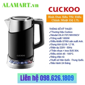 Ấm đun siêu tốc Cuckoo CK-A170T