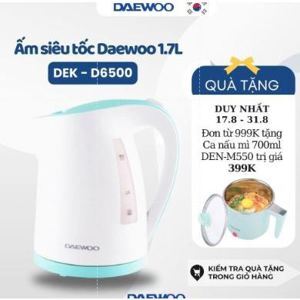 Ấm đun siêu tốc Daewoo DEK-D6500