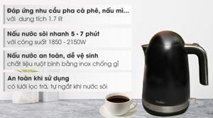 Ấm đun siêu tốc Delites FK-1802 - 1.7 lít