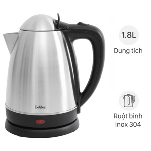 Ấm đun siêu tốc Delites ST18S04 - 1.8 lít