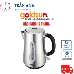 Ấm đun siêu tốc Goldsun GPK-717SS (GPK717SS) - 1,7 lít, 2000W
