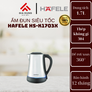 Ấm đun siêu tốc Hafele HS-K1703X 535.43.733