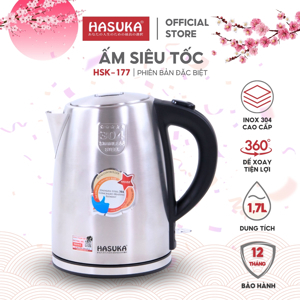 Ấm đun siêu tốc Hasuka HSK-177  - 1.7L