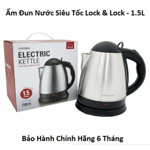 Ấm đun siêu tốc Lock&Lock EJK228BLK - 1.5L