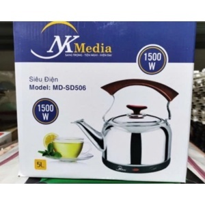 Ấm đun siêu tốc Media MD-SD506 - 5L