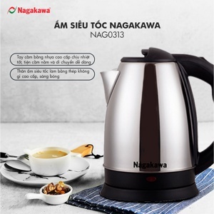 Ấm đun siêu tốc Nagakawa NAG0313 - 1.8 lít