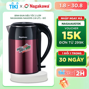 Ấm đun siêu tốc Nagakawa NAG0315 - 1.8L