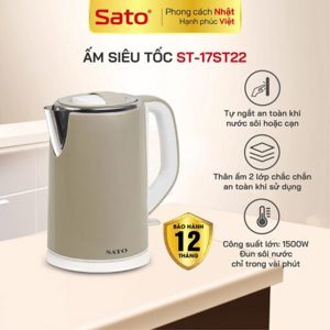 Ấm đun siêu tốc Sato 17ST22 - 1.8L