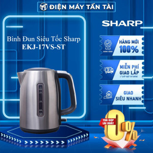 Ấm đun siêu tốc Sharp EKJ-17VS-ST - 1.7 lít