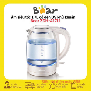 Ấm đun siêu tốc thủy tinh ArirangLife ZDH-A17L1 - 1.7L