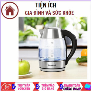 Ấm siêu tốc Lock&lock EJK-418SLV - 1.8 lít