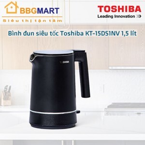 Ấm đun siêu tốc Toshiba KT-15DS1NV - 1.5 lít