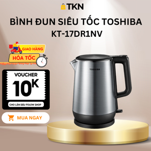 Ấm đun siêu tốc Toshiba KT-15DS1PV - 1.5 lít