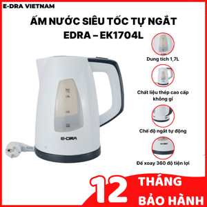 Ấm nước siêu tốc E-Dra EK1704L - 1.7L