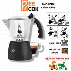 Ấm pha cà phê Bialetti Brikka 4 cups