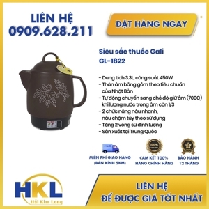 Ấm sắc thuốc Gali GL-1822