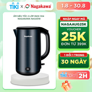 Ấm siêu tốc 1.8L Nagakawa NAG0319