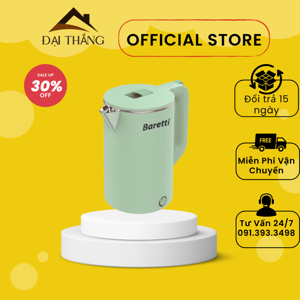 Ấm siêu tốc Baretti 1.8 lít BRD182