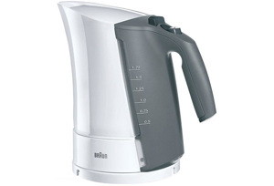 Ấm đun nước siêu tốc Braun WK 300 ONYX (WK300 WH/ WK300RD) - 1.7 lít, 2200W