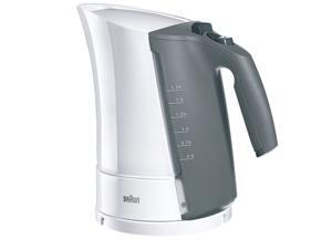 Ấm đun nước siêu tốc Braun WK 300 ONYX (WK300 WH/ WK300RD) - 1.7 lít, 2200W