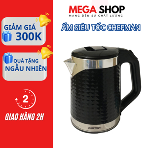 Ấm siêu tốc Chefman CM-720 - 1500W, 2L