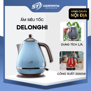 Ấm siêu tốc Delonghi Icona Vintage KBOV