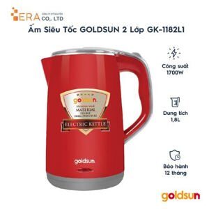 Ấm siêu tốc Goldsun GK-1182L1 - 1.8L