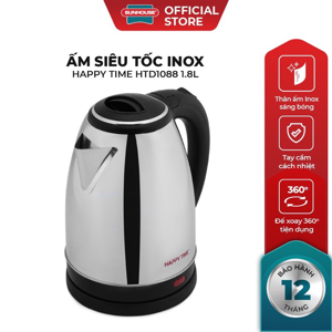 Ấm siêu tốc Happy time HTD1088 1.8L