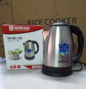 Ấm siêu tốc Homicook 1.8 lít