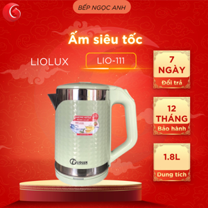 Ấm siêu tốc Liolux LIO-111 2 lớp