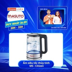 Ấm siêu tốc Masuto MS-Citizen18