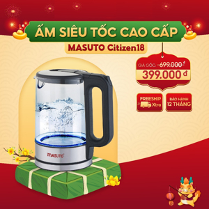 Ấm siêu tốc Masuto MS-Citizen18