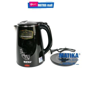 Ấm siêu tốc Matika MTK-20 - 2L, 1500W
