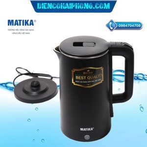 Ấm siêu tốc Matika MTK-20 - 2L, 1500W