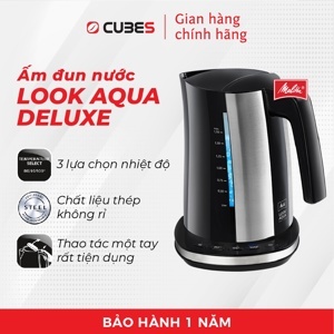 Ấm siêu tốc Melitta Look Aqua Deluxe