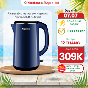 Ấm siêu tốc Nagakawa NAG0321