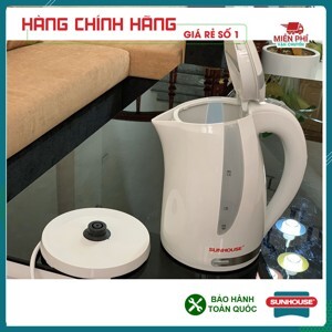 Bình - Ấm đun nước siêu tốc Sunhouse SHD1300 - 1.7 Lít, 1850W