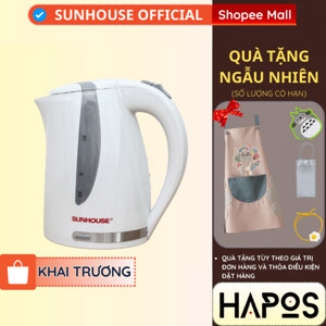 Bình - Ấm đun nước siêu tốc Sunhouse SHD1300 - 1.7 Lít, 1850W