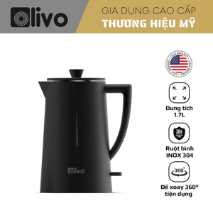 Ấm siêu tốc Olivo EK207, 1.7L