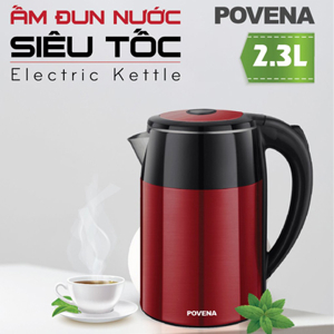 Ấm siêu tốc pevona PVN-2823, 2.3L