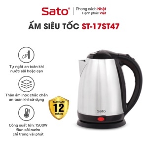 Ấm siêu tốc Sato 17ST47 1.8L